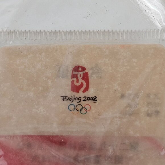 Beijing 2008 Summer Olympics Official Licensed Logo Push Pin New Sealed Metal - Picture 2 of 8